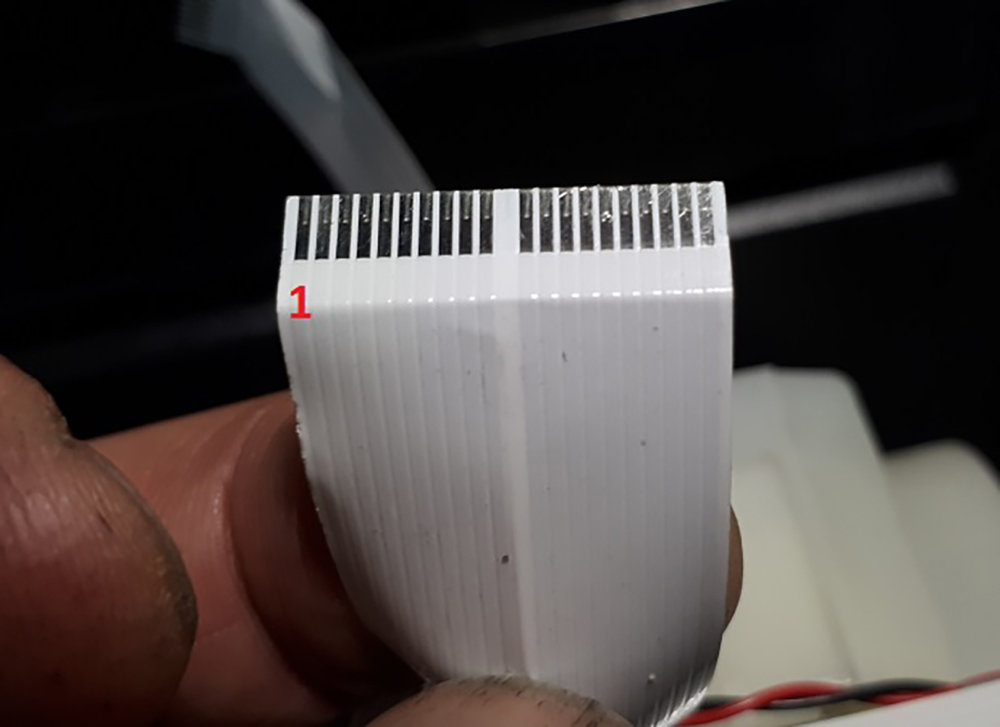 Короткое замыкание в печатающей головке Epson FA04000/FA04010